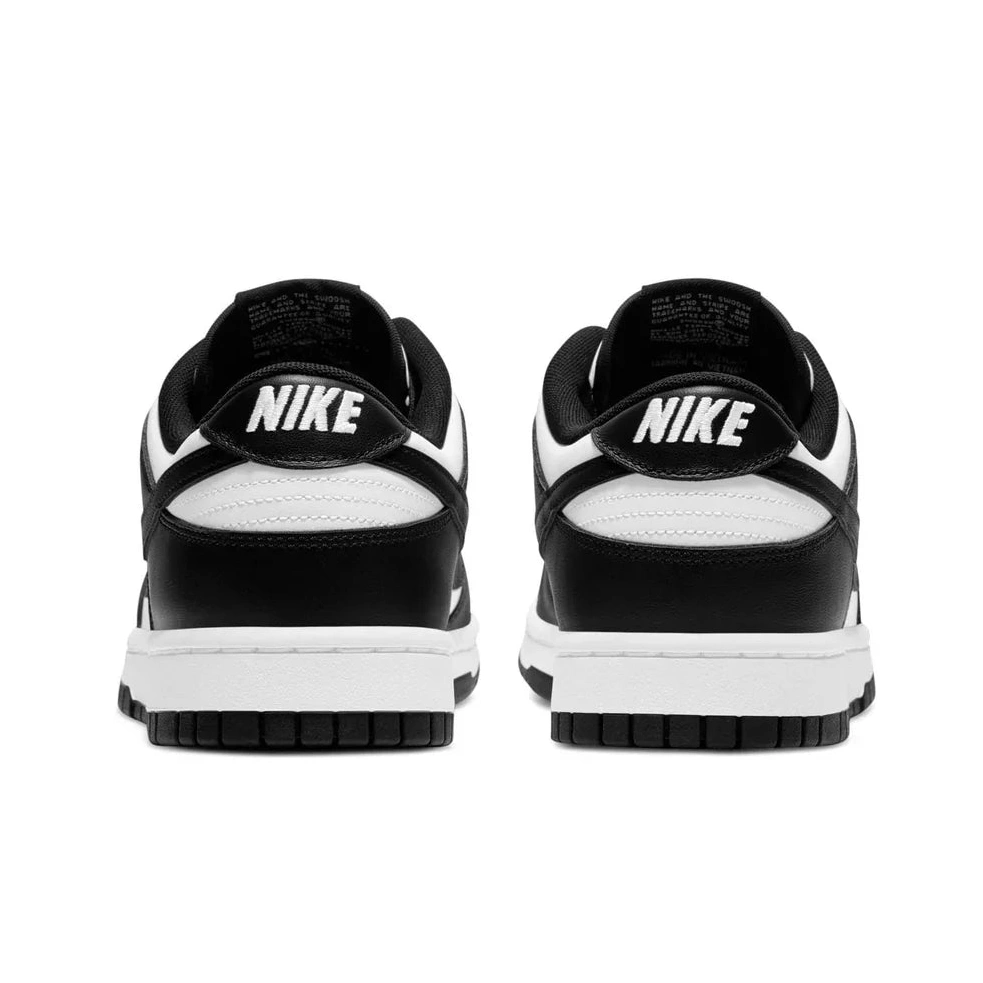 Dunk White 'Panda' Retro Nike Black Low 0820